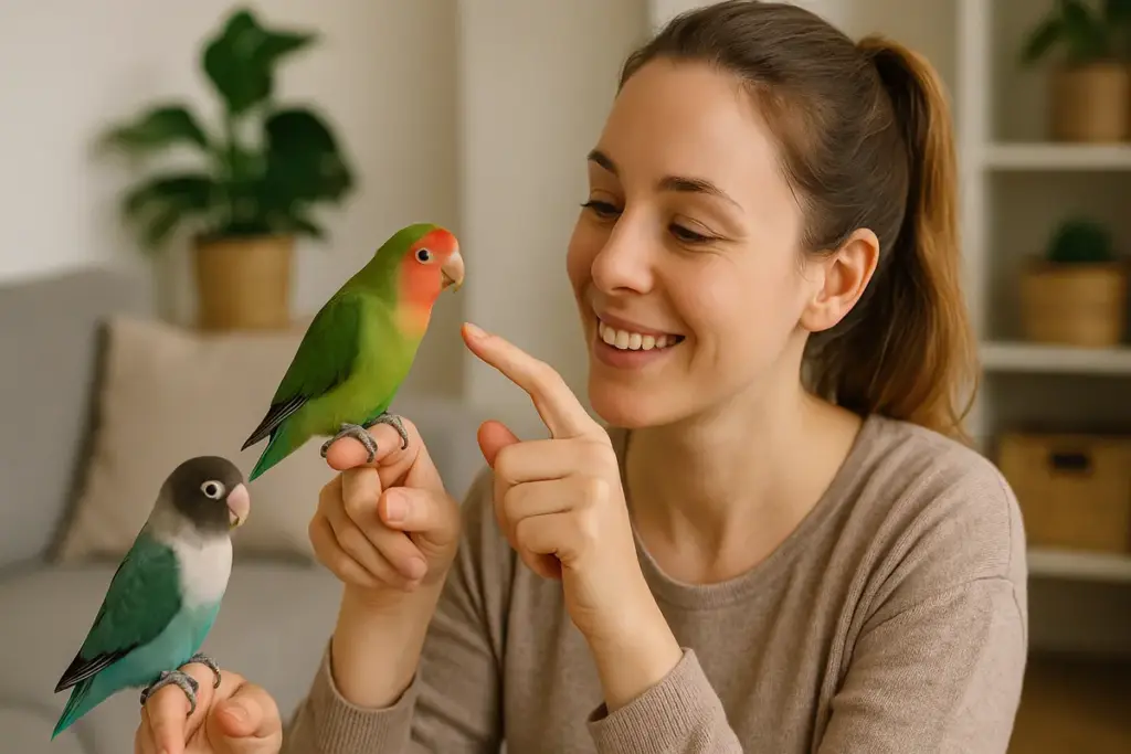 Convivere con pappagalli inseparabili: trucchi quotidiani per il benessere della coppia