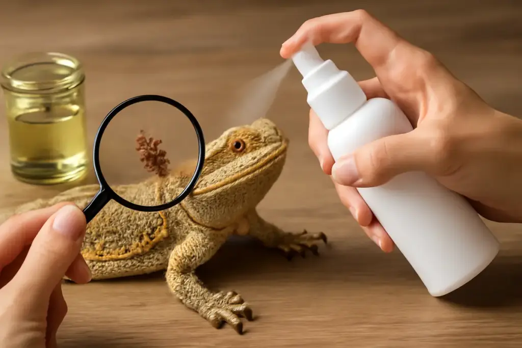 Metodi naturali per eliminare gli acari dai rettili domestici: soluzione sicura e duratura