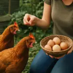 I benefici di avere galline in giardino: uova più genuine e controllo naturale dei parassiti