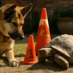 Convivenza tra cani e tartarughe di terra: regole spesso ignorate ma fondamentali per la sicurezza