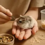 Cura del criceto russo durante la muta: piccoli gesti che evitano problemi futuri