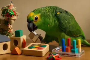 Quali giochi stimolano davvero la mente del pappagallo? Evita la noia con esercizi specifici