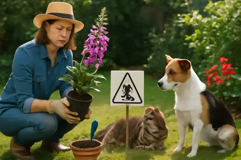 Coltivare piante velenose: quali rischi per cani e gatti e come evitarli in giardino