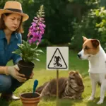 Coltivare piante velenose: quali rischi per cani e gatti e come evitarli in giardino