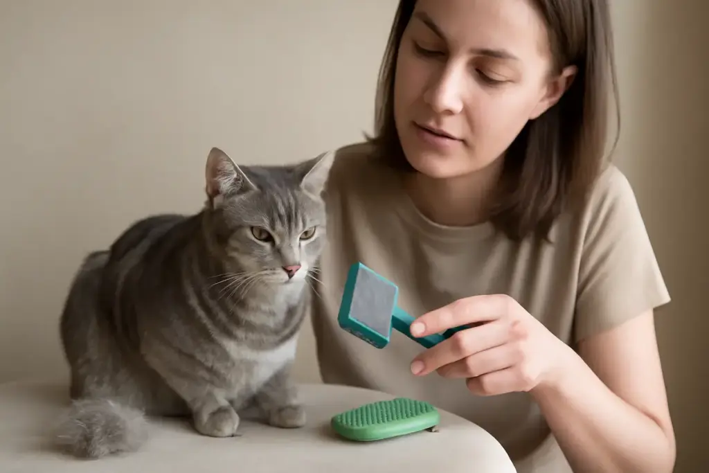 Come limitare la caduta del pelo nei gatti a pelo corto? Tecniche poco conosciute che funzionano