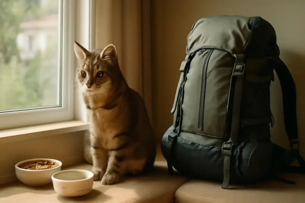 Posso lasciare il gatto da solo quando parto per un trekking? Strategie sicure per la sua serenità