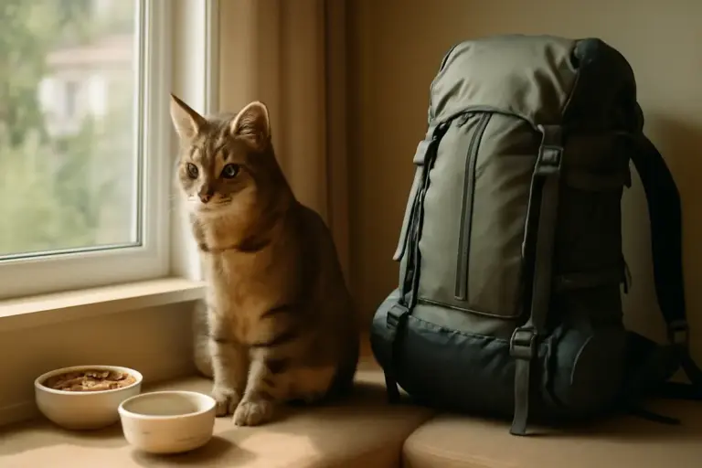 Posso lasciare il gatto da solo quando parto per un trekking? Strategie sicure per la sua serenità