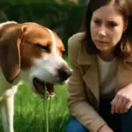 Il cane che mangia l’erba: quando preoccuparsi e quali segnali osservare con attenzione