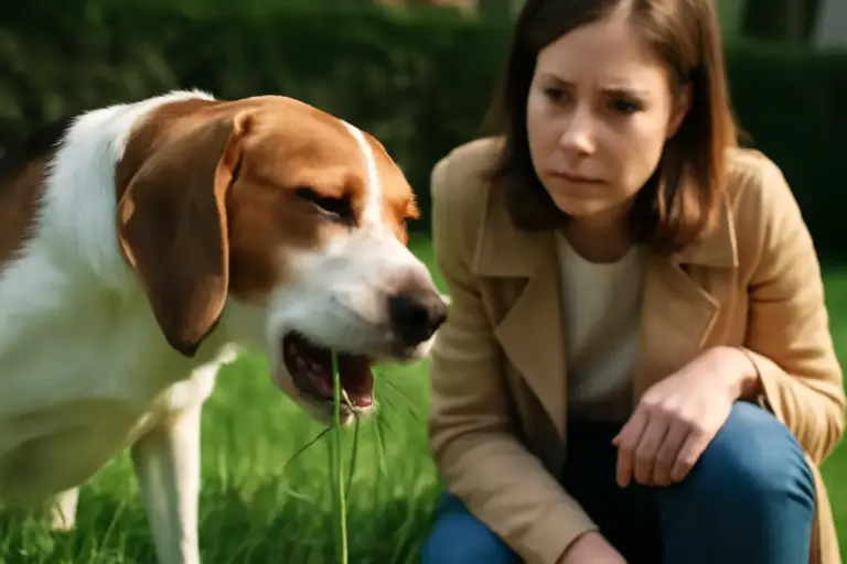 Il cane che mangia l’erba: quando preoccuparsi e quali segnali osservare con attenzione