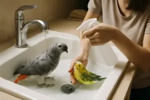 Bagnetto ai volatili domestici: quando serve davvero e come evitare danni accidentali al piumaggio
