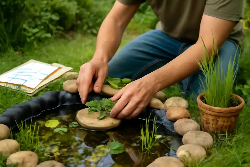 Come organizzare un piccolo stagno per anfibi in giardino: regole pratiche per la fauna locale
