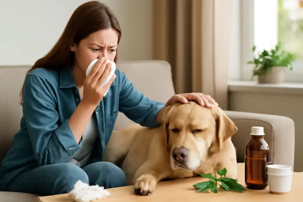 Come riconoscere le allergie stagionali nei cani? Sintomi sottovalutati e soluzioni naturali