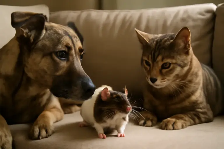 È adatto adottare ratti domestici con altri animali? Fattori di rischio e accortezze essenziali