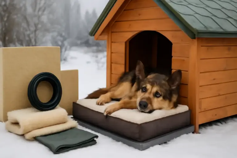 Quale cuccia scegliere per cani che vivono in zone fredde? Materiali e consigli anti-umidità