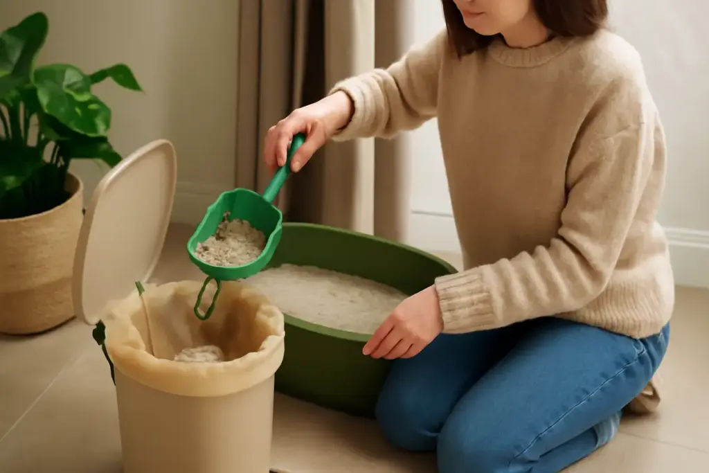 Come evitare gli sprechi nella gestione delle lettiere? Soluzioni ecologiche che semplificano la pulizia