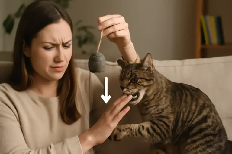 Cosa fare se il tuo gatto morde mentre gioca? Tecniche poco note che riducono l’aggressività